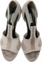 Balenciaga Vintage Pre-owned Mesh sandals Gray Dames - Thumbnail 2
