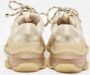Balenciaga Vintage Pre-owned Mesh sneakers Beige Dames - Thumbnail 6