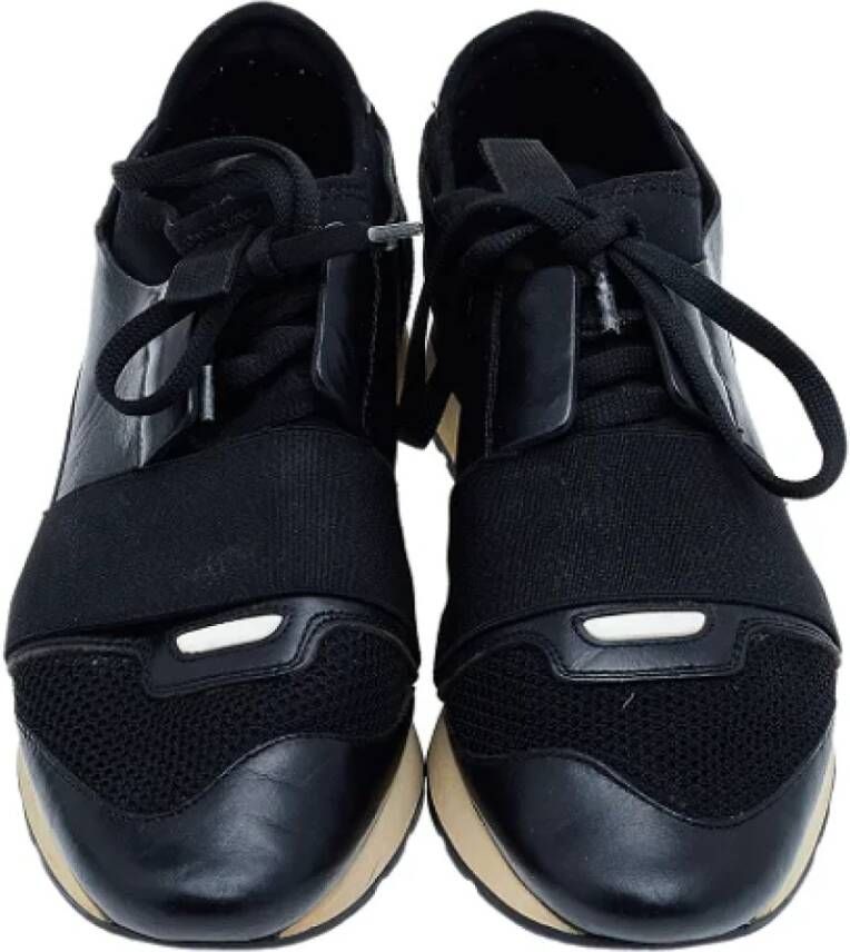 Balenciaga Vintage Pre-owned Mesh sneakers Black Dames