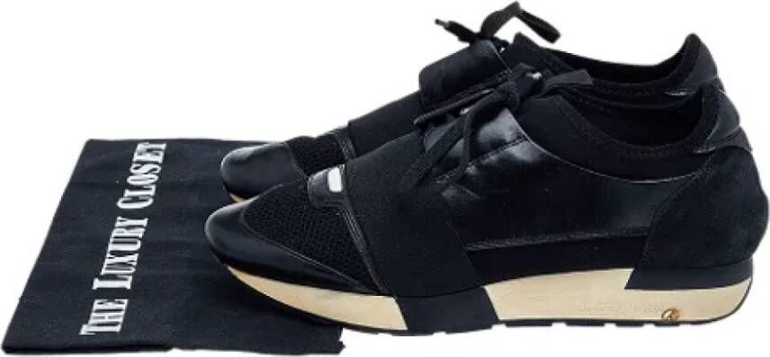 Balenciaga Vintage Pre-owned Mesh sneakers Black Dames