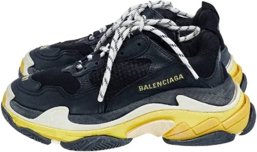 Balenciaga Vintage Pre-owned Mesh sneakers Black Dames