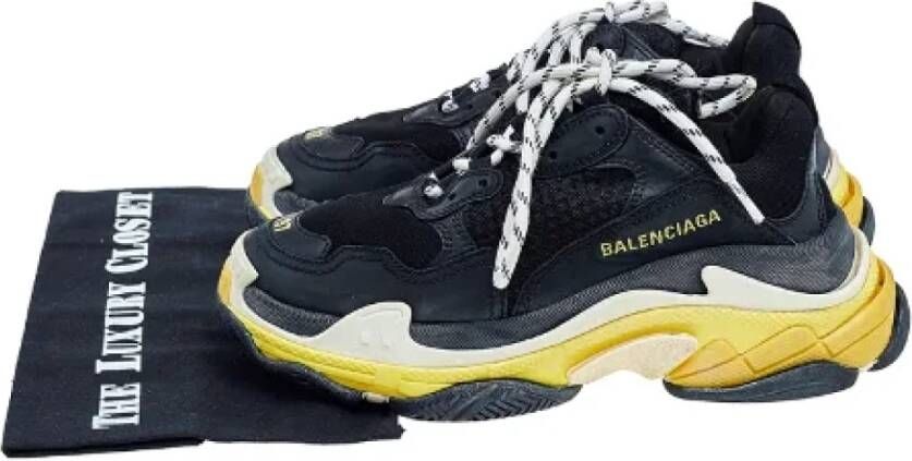 Balenciaga Vintage Pre-owned Mesh sneakers Black Dames