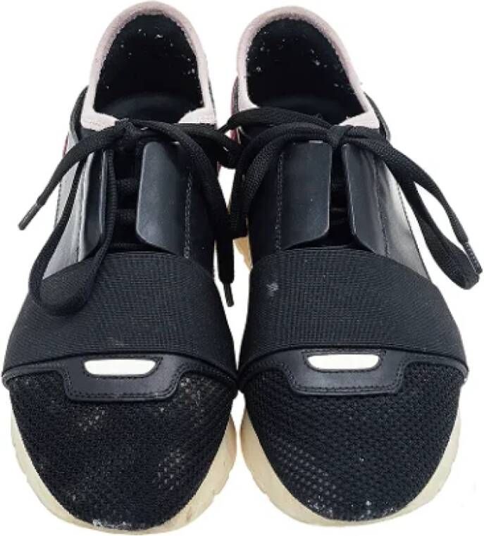Balenciaga Vintage Pre-owned Mesh sneakers Black Dames
