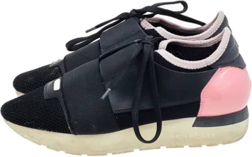 Balenciaga Vintage Pre-owned Mesh sneakers Black Dames