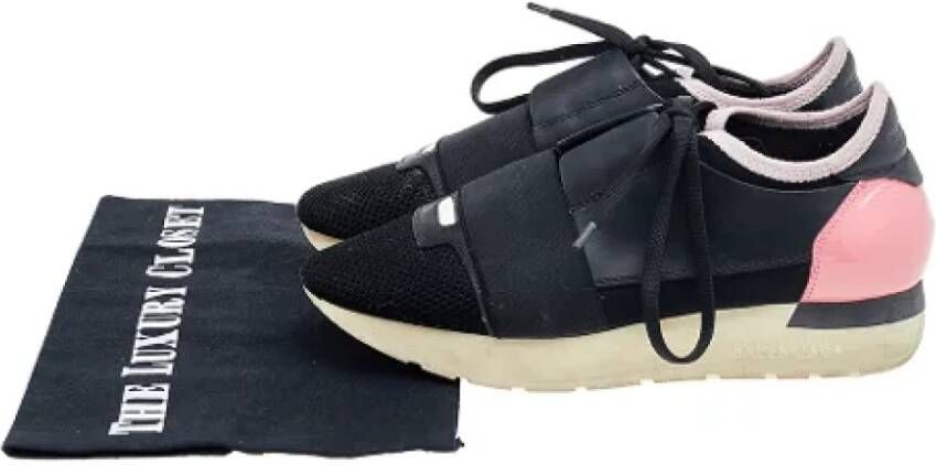 Balenciaga Vintage Pre-owned Mesh sneakers Black Dames