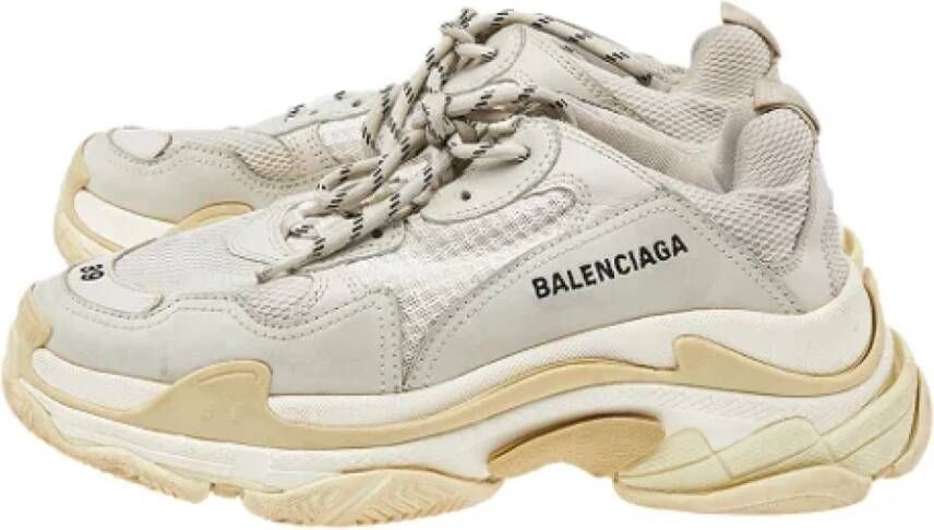 Balenciaga Vintage Pre-owned Mesh sneakers Gray Dames