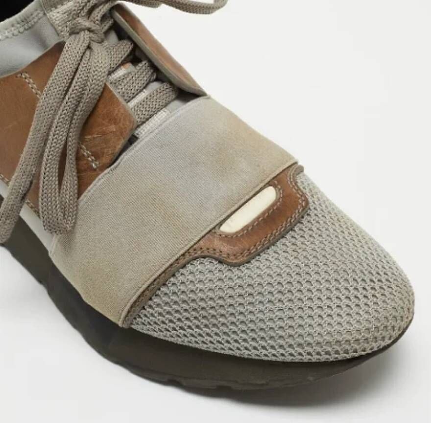 Balenciaga Vintage Pre-owned Mesh sneakers Gray Dames