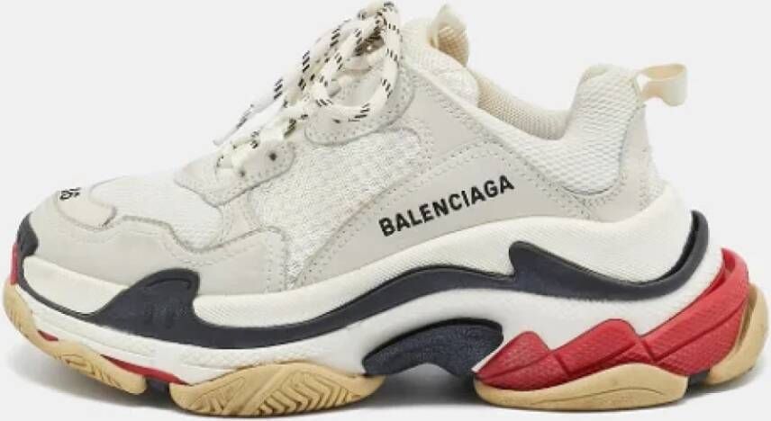 Balenciaga Vintage Pre-owned Mesh sneakers Gray Dames