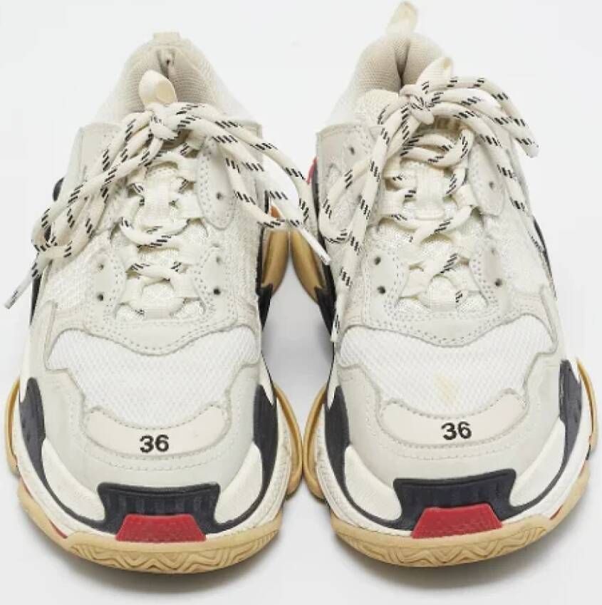 Balenciaga Vintage Pre-owned Mesh sneakers Gray Dames