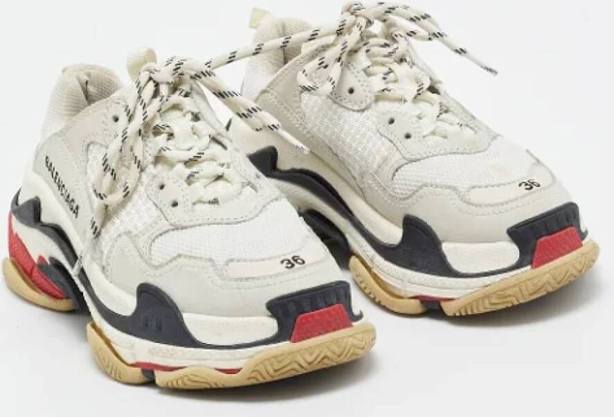 Balenciaga Vintage Pre-owned Mesh sneakers Gray Dames