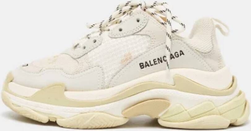 Balenciaga Vintage Pre-owned Mesh sneakers Gray Dames