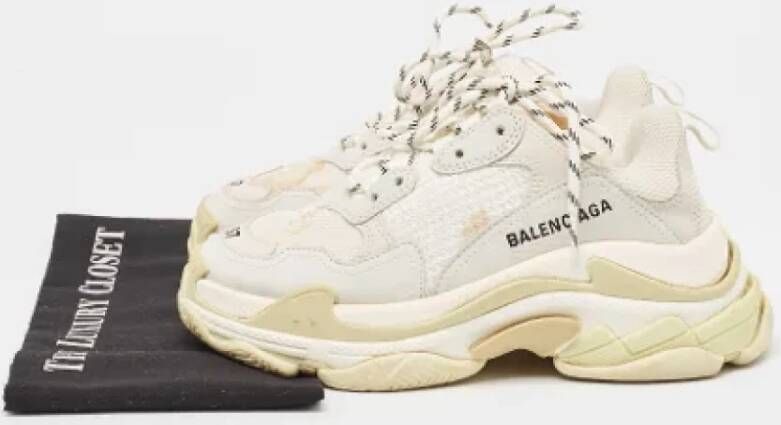 Balenciaga Vintage Pre-owned Mesh sneakers Gray Dames