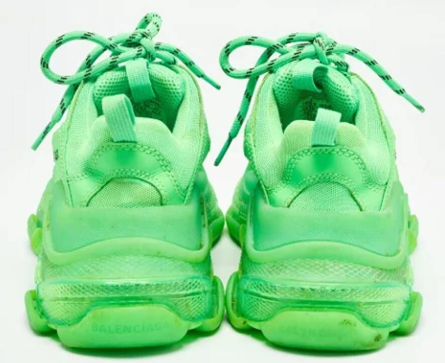 Balenciaga Vintage Pre-owned Mesh sneakers Green Dames