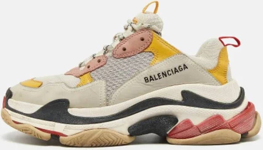 Balenciaga Vintage Pre-owned Mesh sneakers Multicolor Dames