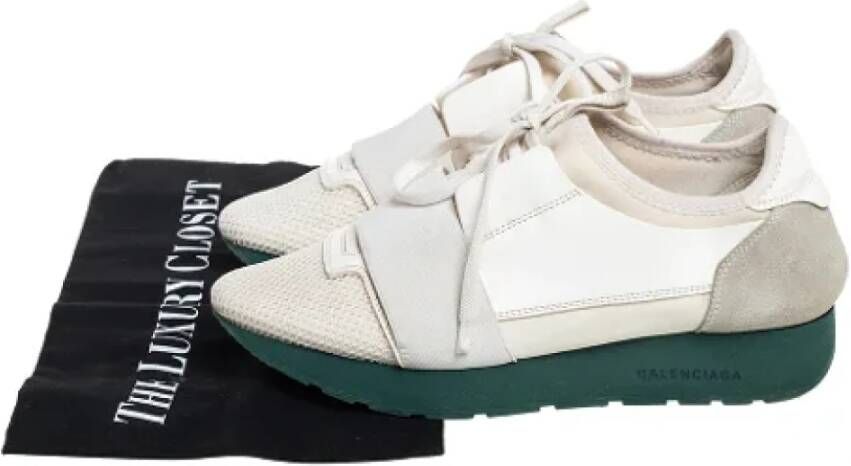 Balenciaga Vintage Pre-owned Mesh sneakers White Dames