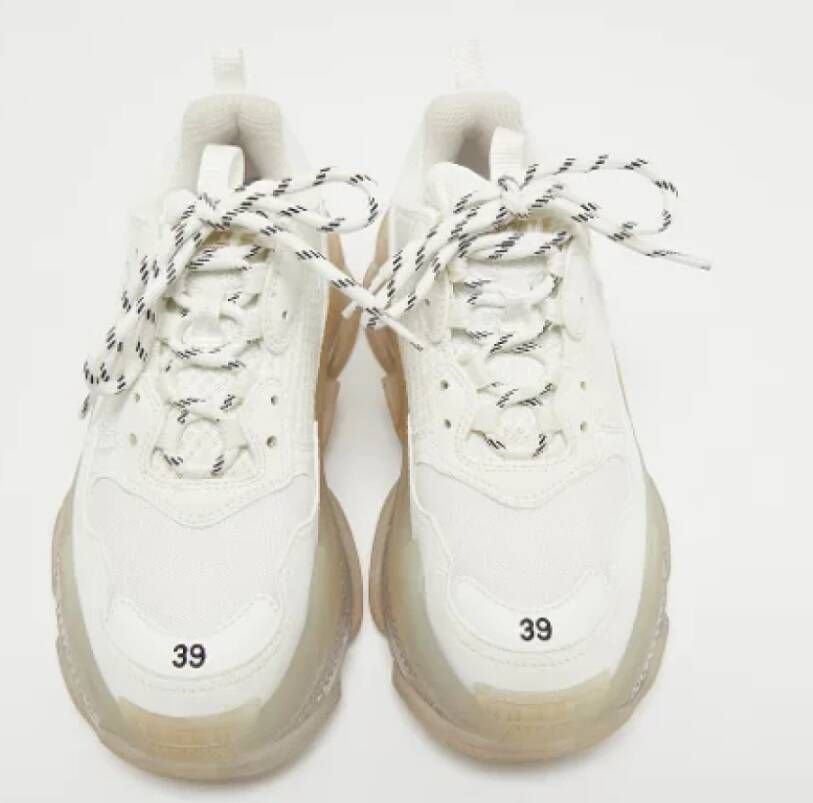 Balenciaga Vintage Pre-owned Mesh sneakers White Dames