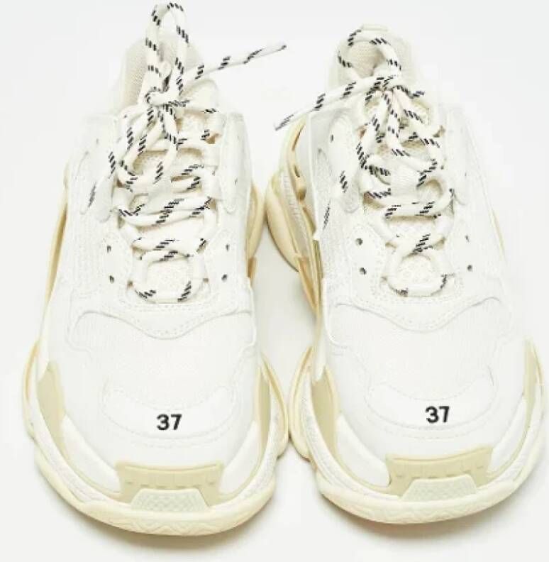 Balenciaga Vintage Pre-owned Mesh sneakers White Dames