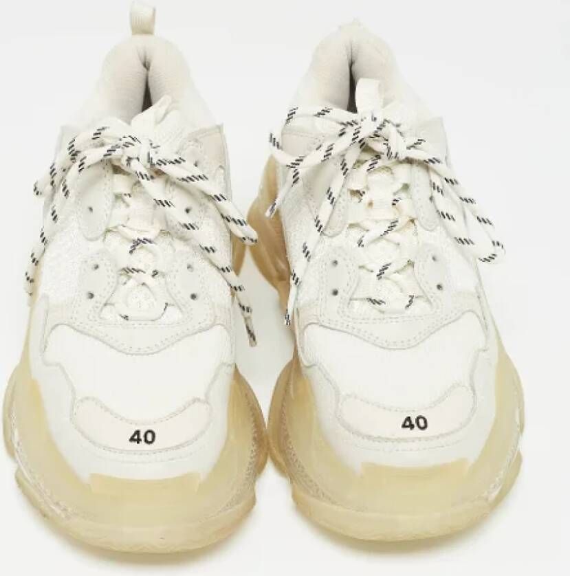 Balenciaga Vintage Pre-owned Mesh sneakers White Dames