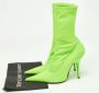 Balenciaga Vintage Pre-owned Nylon boots Green Dames - Thumbnail 9