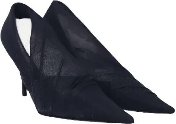Balenciaga Vintage Pre-owned Nylon heels Black Dames