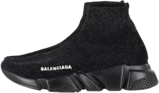 Balenciaga Vintage Pre-owned Nylon sneakers Black Dames
