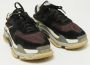 Balenciaga Vintage Pre-owned Nylon sneakers Black Heren - Thumbnail 4