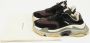 Balenciaga Vintage Pre-owned Nylon sneakers Black Heren - Thumbnail 9