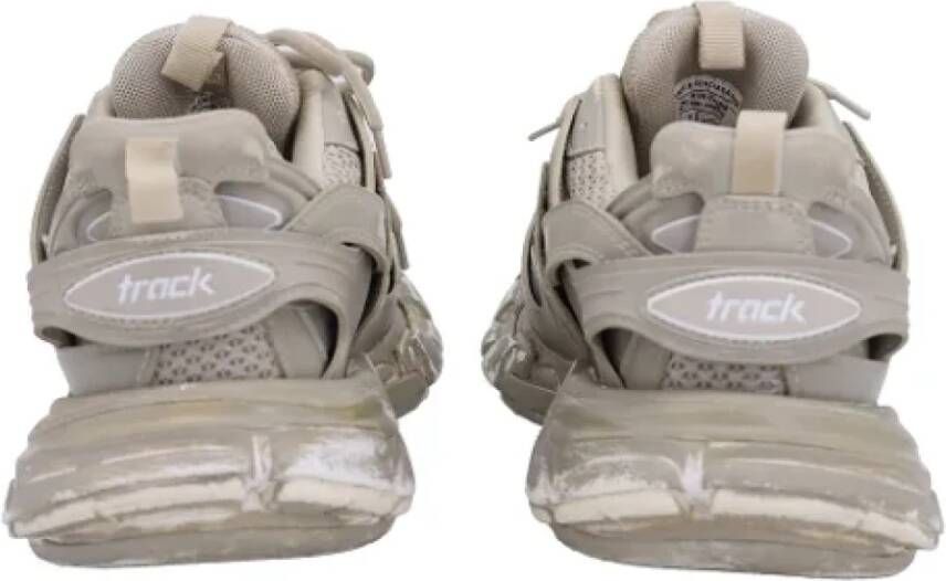 Balenciaga Vintage Pre-owned Plastic sneakers Beige Dames