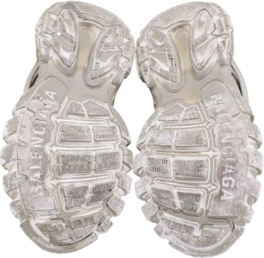 Balenciaga Vintage Pre-owned Plastic sneakers Beige Dames