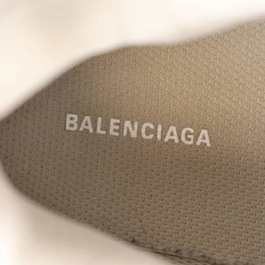 Balenciaga Vintage Pre-owned Plastic sneakers Beige Dames