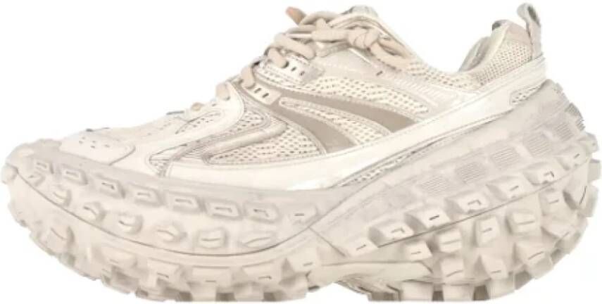 Balenciaga Vintage Pre-owned Plastic sneakers Beige Heren