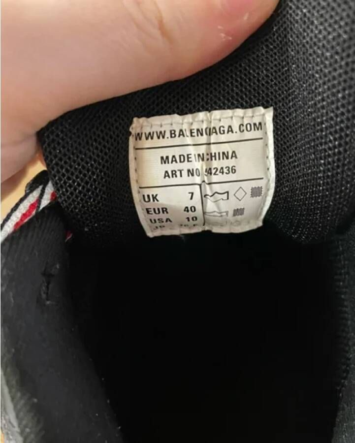 Balenciaga Vintage Pre-owned Plastic sneakers Black Dames