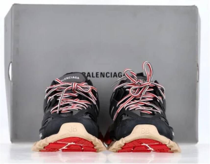 Balenciaga Vintage Pre-owned Plastic sneakers Black Dames