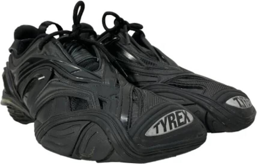 Balenciaga Vintage Pre-owned Plastic sneakers Black Dames