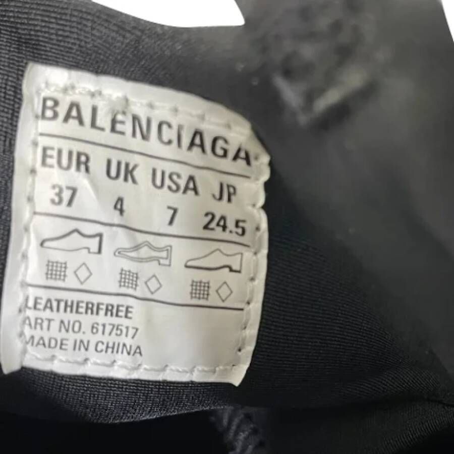 Balenciaga Vintage Pre-owned Plastic sneakers Black Dames