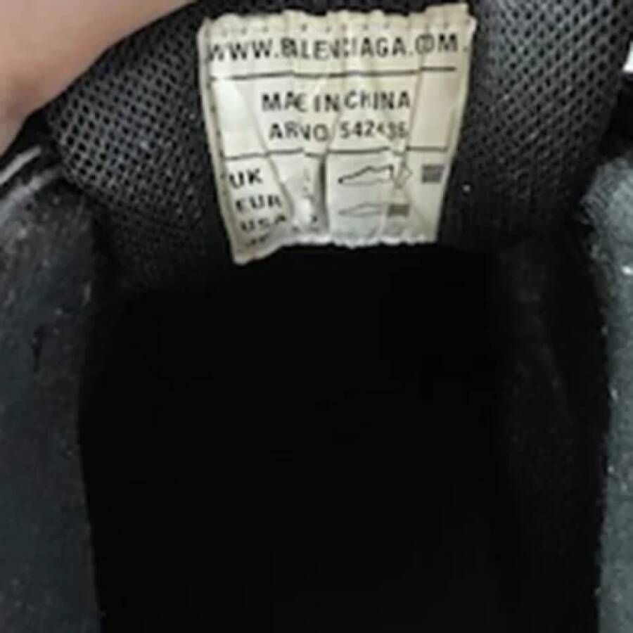 Balenciaga Vintage Pre-owned Plastic sneakers Black Dames