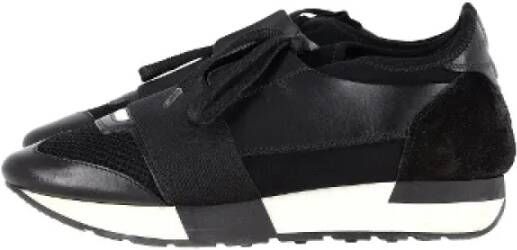 Balenciaga Vintage Pre-owned Plastic sneakers Black Dames