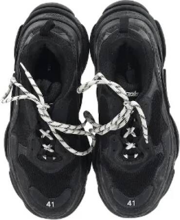 Balenciaga Vintage Pre-owned Plastic sneakers Black Heren