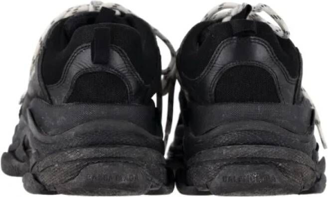Balenciaga Vintage Pre-owned Plastic sneakers Black Heren