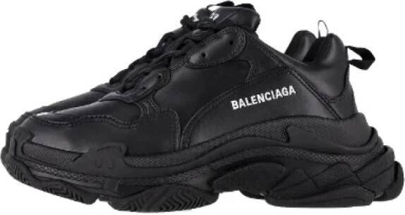 Balenciaga Vintage Pre-owned Plastic sneakers Black Heren