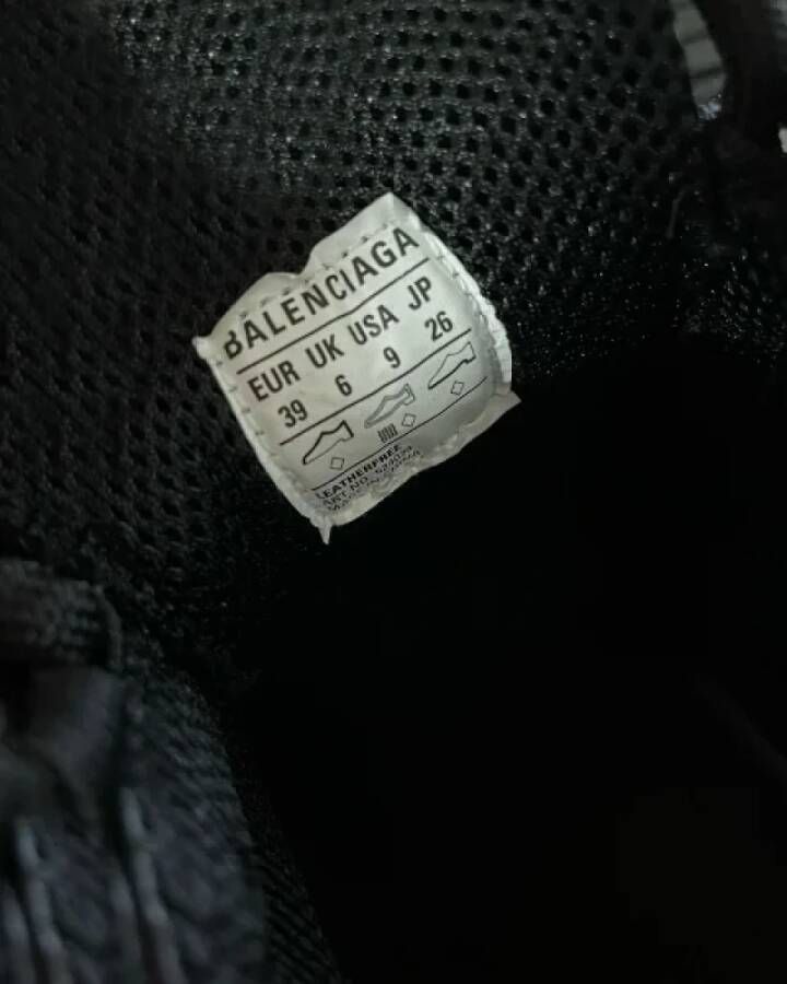 Balenciaga Vintage Pre-owned Plastic sneakers Black Heren
