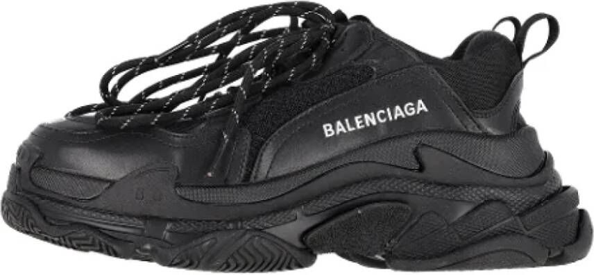 Balenciaga Vintage Pre-owned Plastic sneakers Black Heren