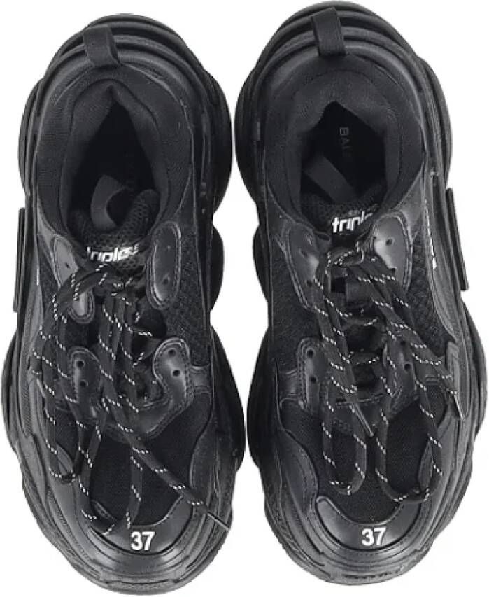 Balenciaga Vintage Pre-owned Plastic sneakers Black Heren