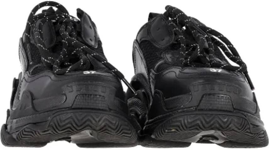 Balenciaga Vintage Pre-owned Plastic sneakers Black Heren
