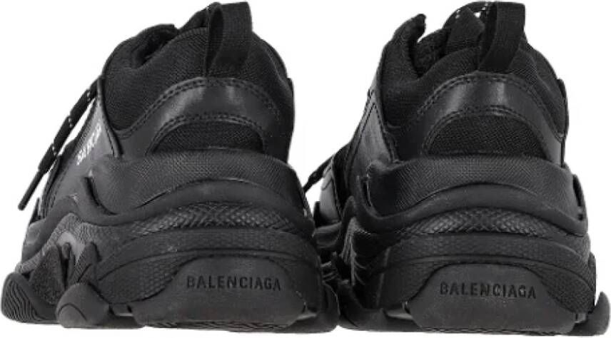 Balenciaga Vintage Pre-owned Plastic sneakers Black Heren