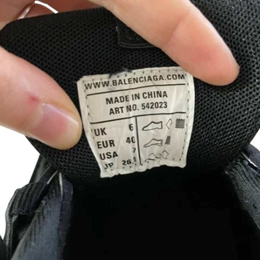 Balenciaga Vintage Pre-owned Plastic sneakers Black Heren