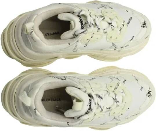 Balenciaga Vintage Pre-owned Plastic sneakers White Dames