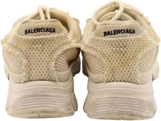 Balenciaga Vintage Pre-owned Polyester sneakers Beige Dames