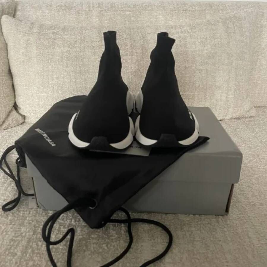 Balenciaga Vintage Pre-owned Polyester sneakers Black Dames