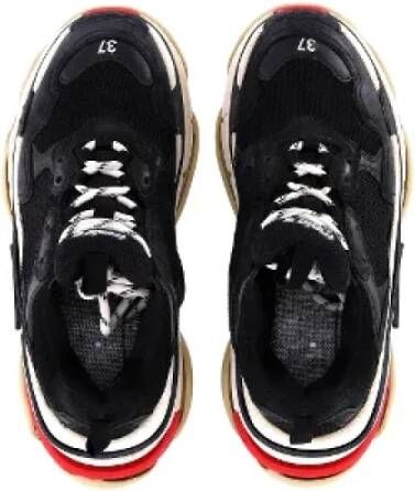 Balenciaga Vintage Pre-owned Polyester sneakers Black Dames